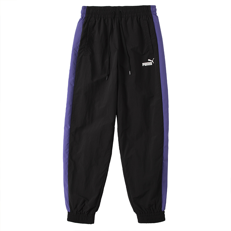 彪马PUMA Panel Woven Pants中针织长裤-网衬671606-01